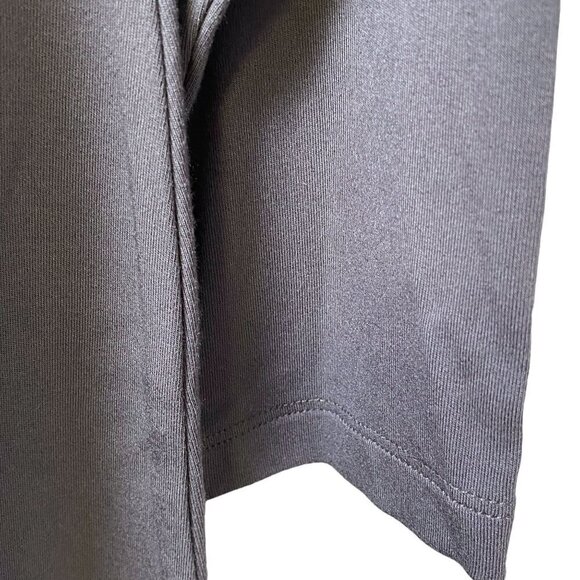 Attitudes by Renee Turtleneck Dress Medium Petite Gray Midi Tshirt Midi NWT - Picture 7 of 10